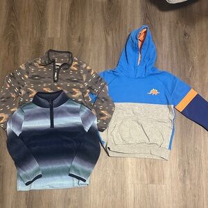Boys Pullover and Hoodie Set size 7